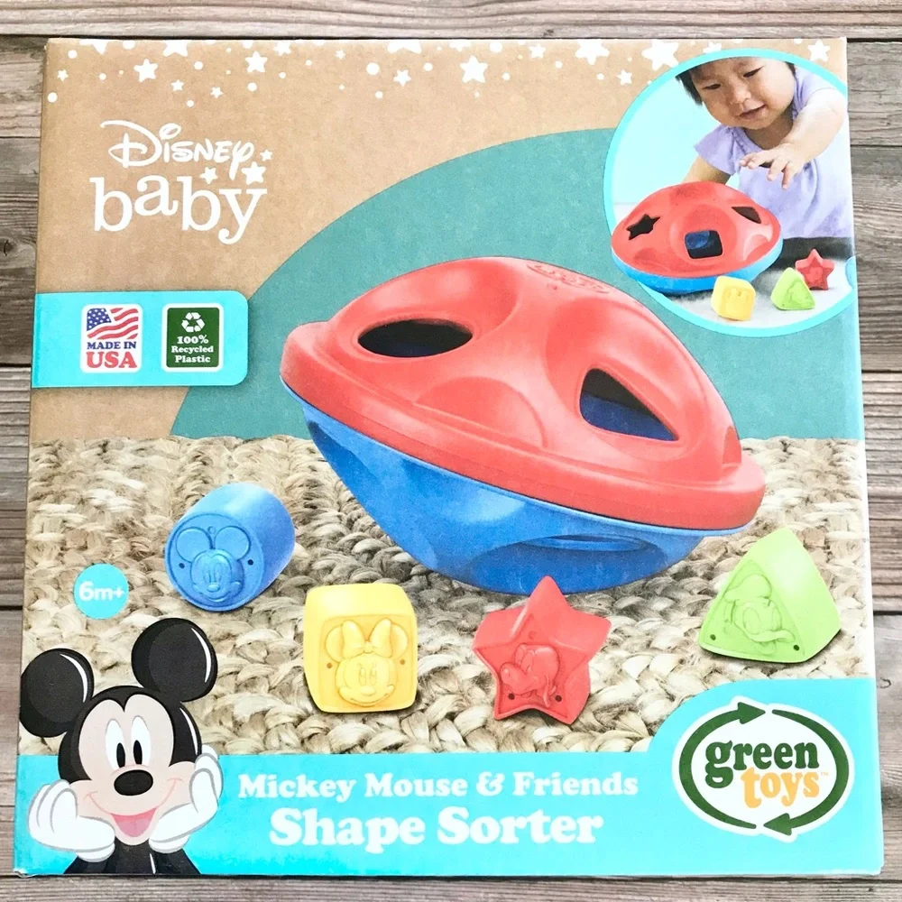 🆕 Disney Baby Mickey Mouse and Friends Shape Sorter